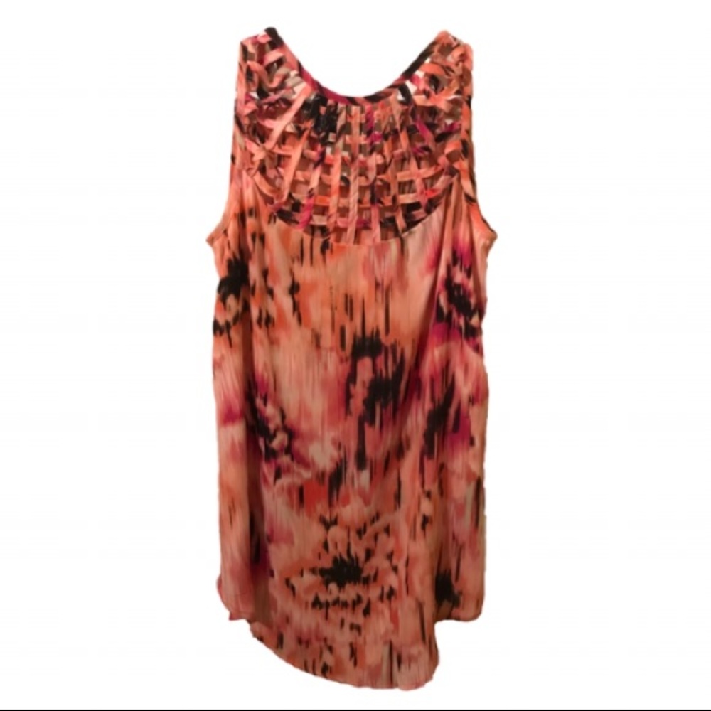 Pink/orange tank - Picture 2 of 4